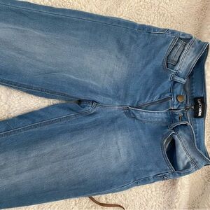 Blue skinny jeans size 5
